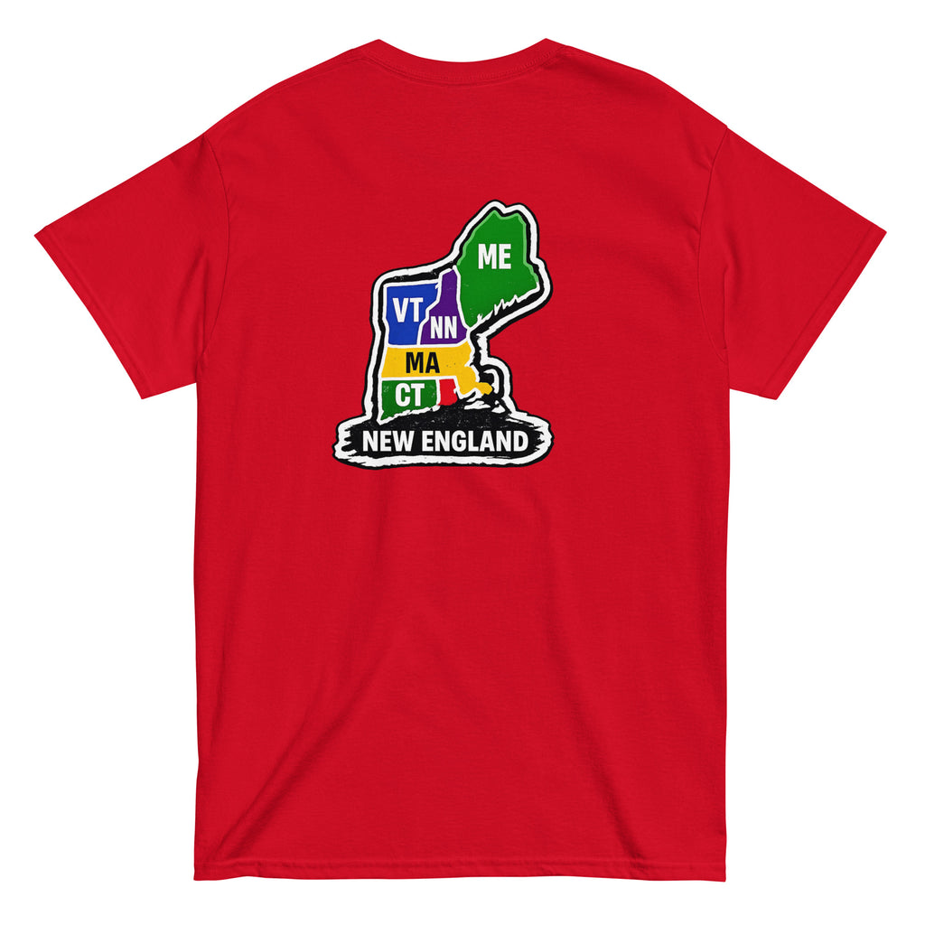 Only In Boston™ - Just a Kid From New England - Baseball Red