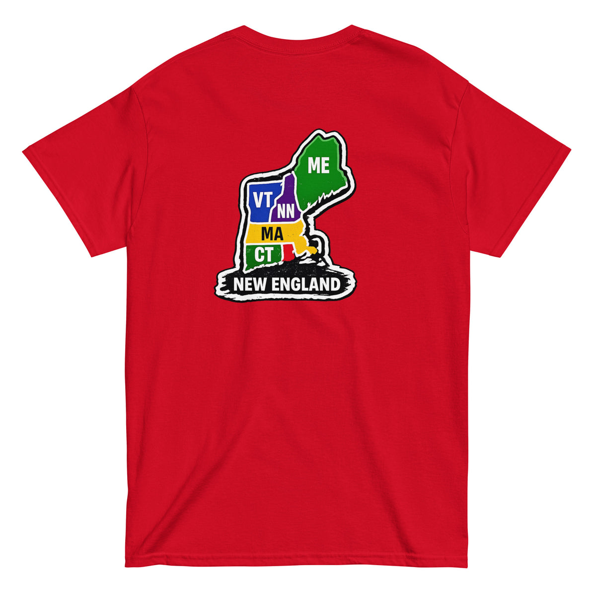 Only In Boston™ - Just a Kid From New England - Baseball Red