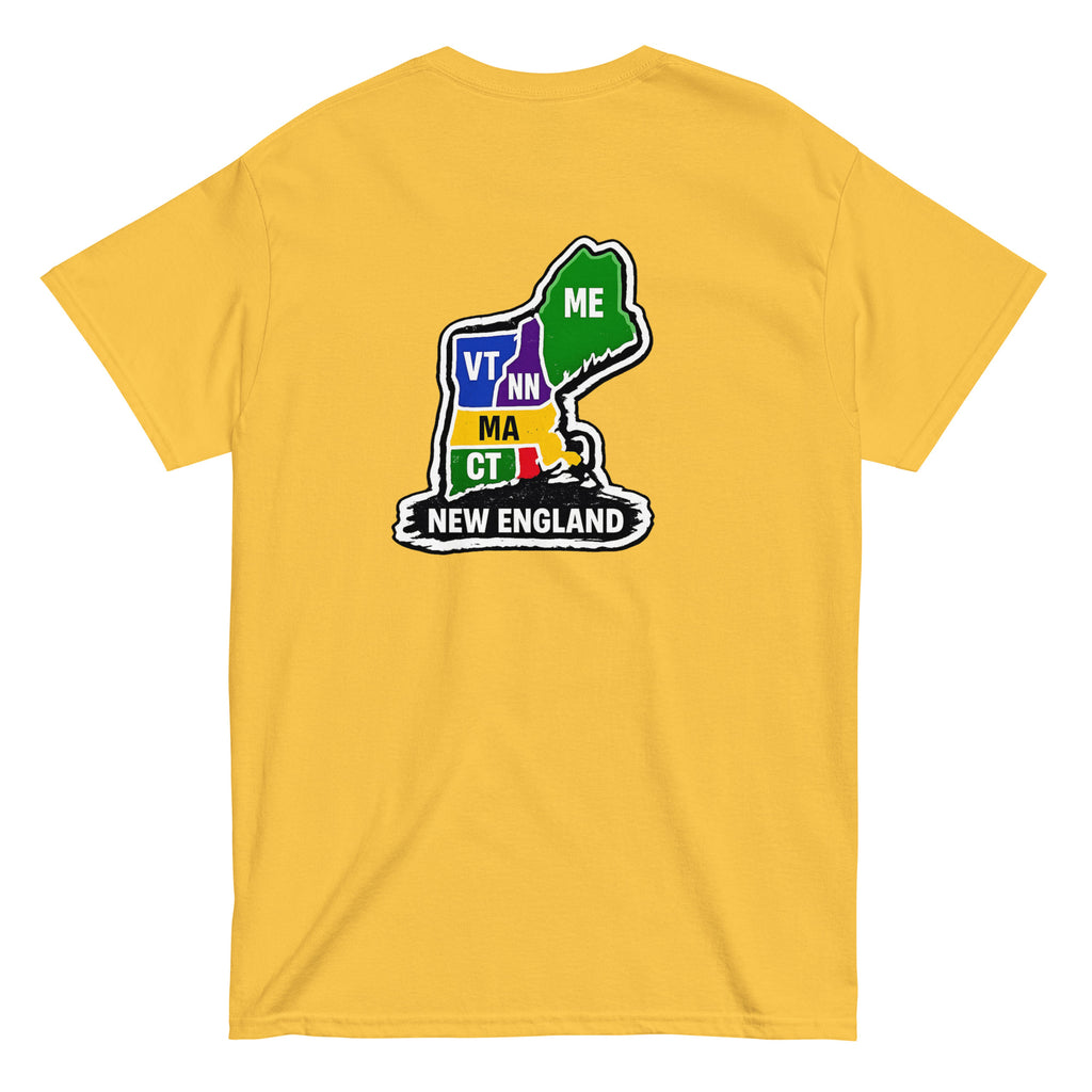 Only In Boston™ - Just a Kid From New England - Marathon Yellow