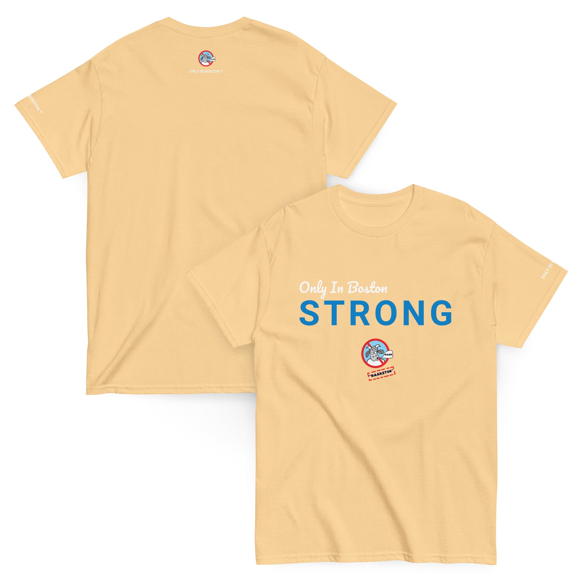Only In Boston | Boston Strong | Limited Edition | Vintage Yellow