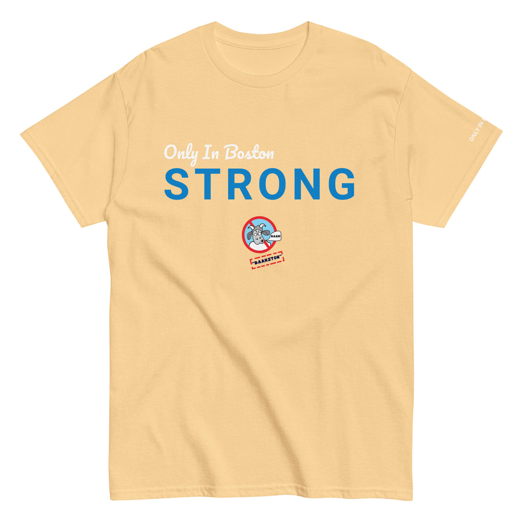 Only In Boston | Boston Strong | Limited Edition | Vintage Yellow