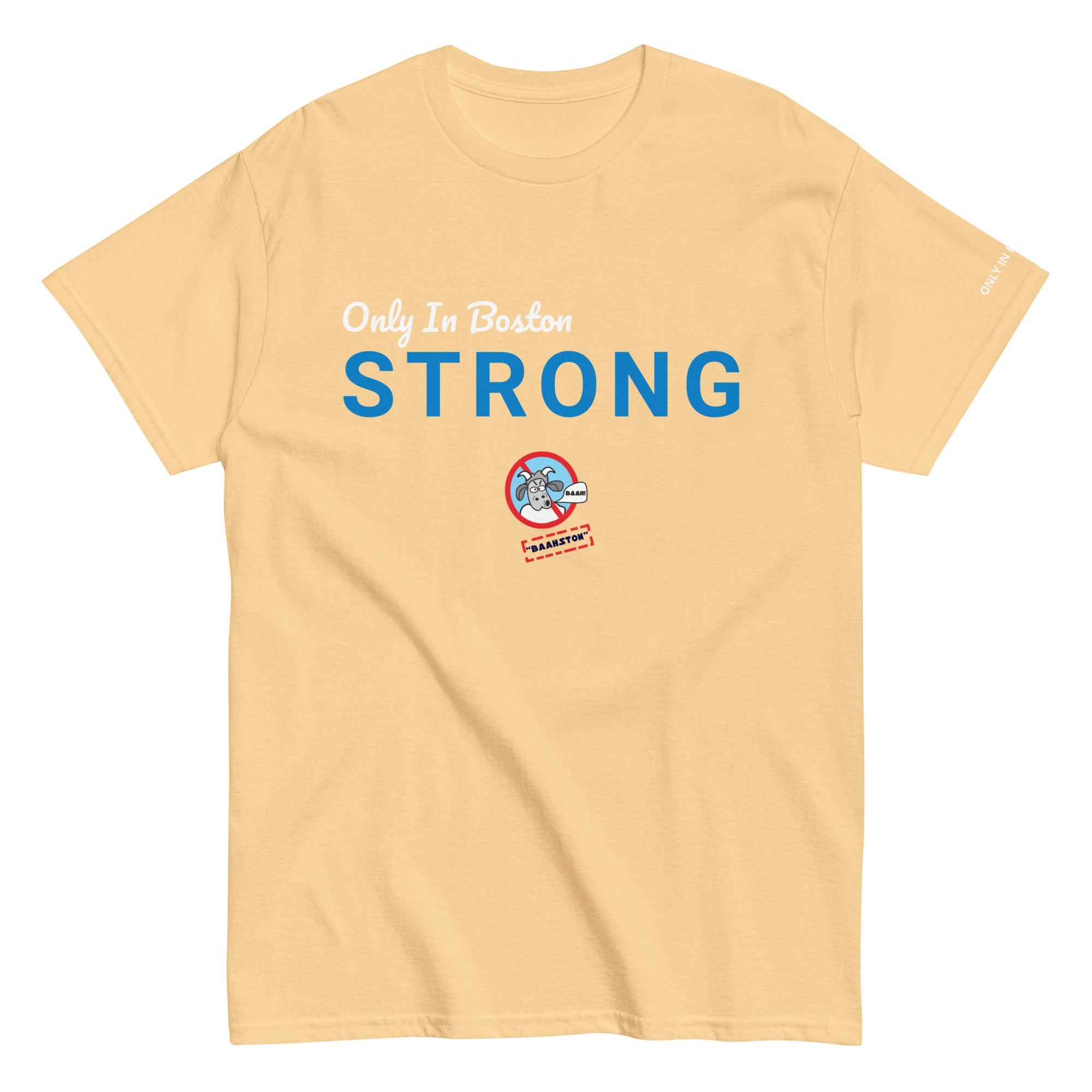 Only In Boston | Boston Strong | Limited Edition | Vintage Yellow