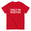 Only In Boston™ | City Life T-Shirt | Baseball Red