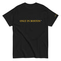 Only In Boston™ | City Life | Common T-Shirt | Black & Yellow