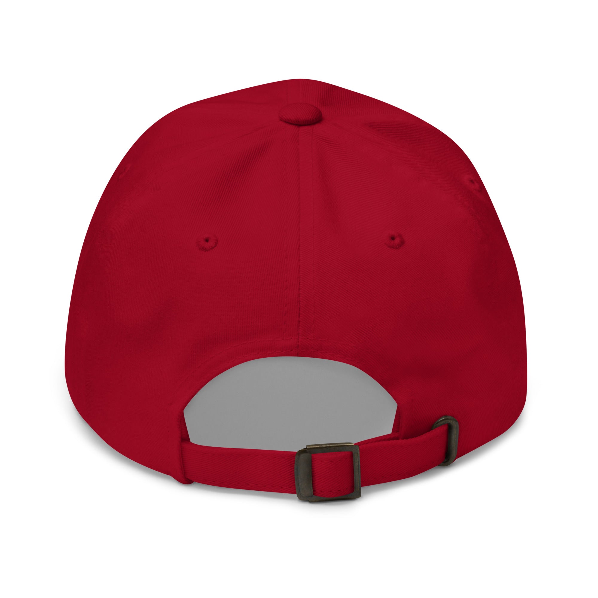 Only In Boston - Full Circle - Dad Hat - Baseball Red