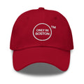 Only In Boston - Full Circle - Dad Hat - Baseball Red