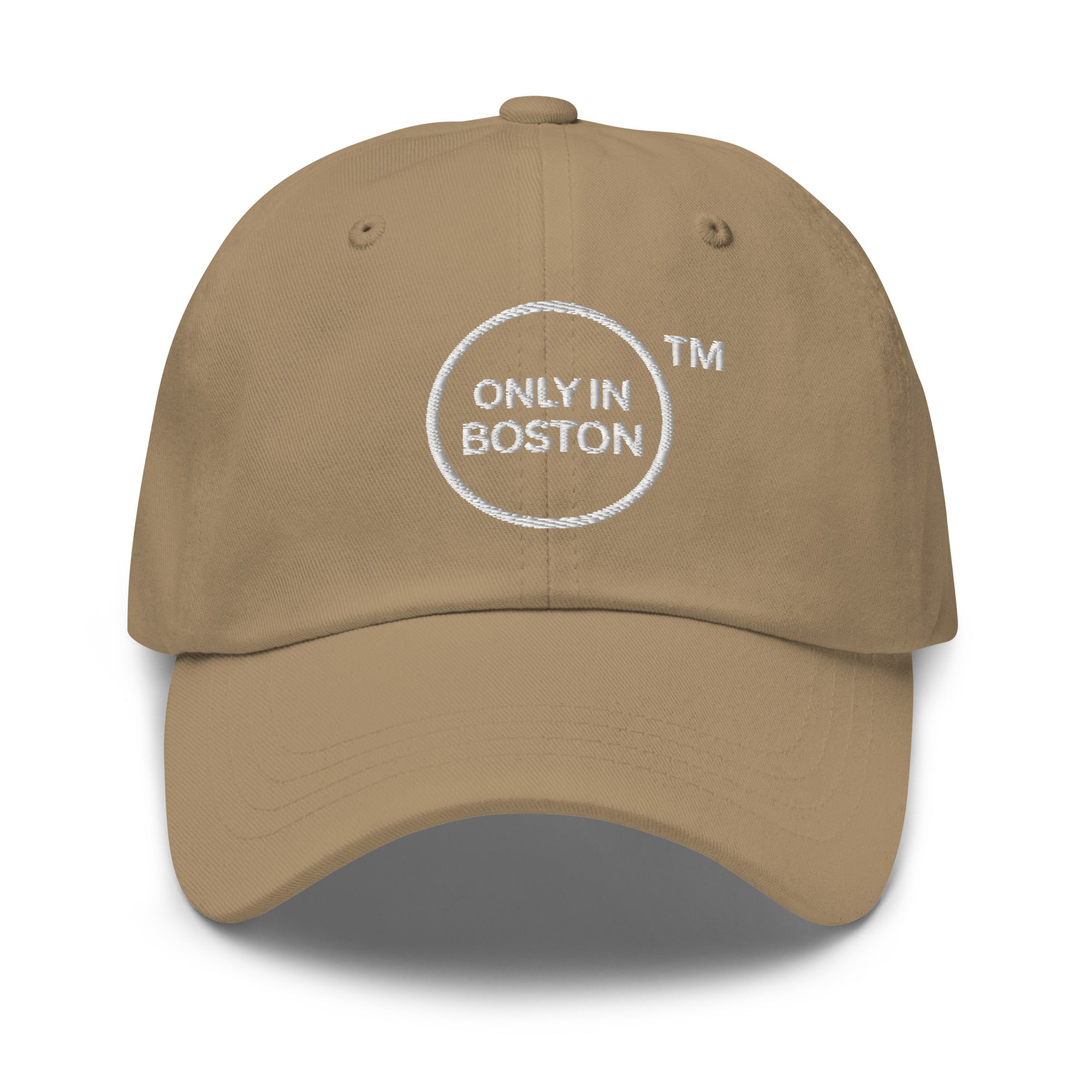 Only In Boston - Full Circle - Dad Hat - Khaki