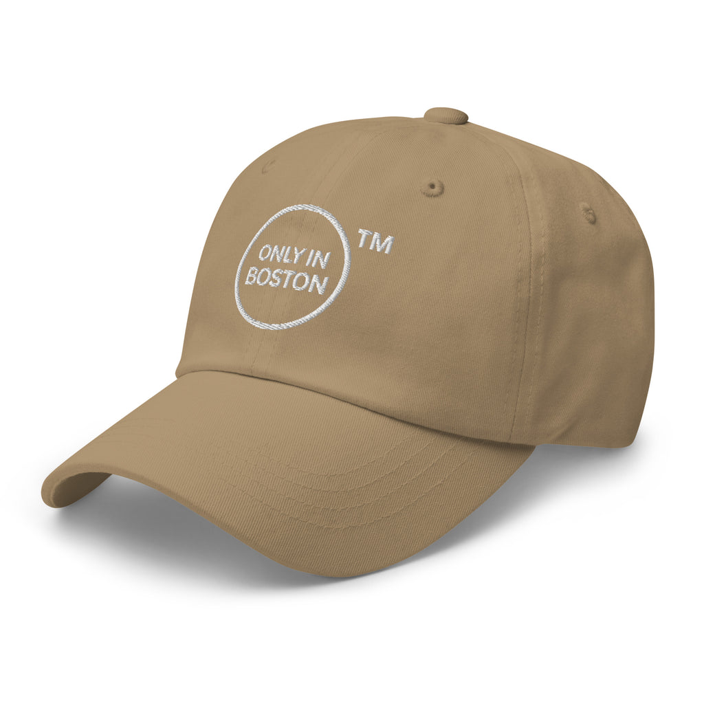Only In Boston - Full Circle - Dad Hat - Khaki