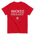 Only In Boston™ - Wicked Smaaht T-Shirt - Baseball Red