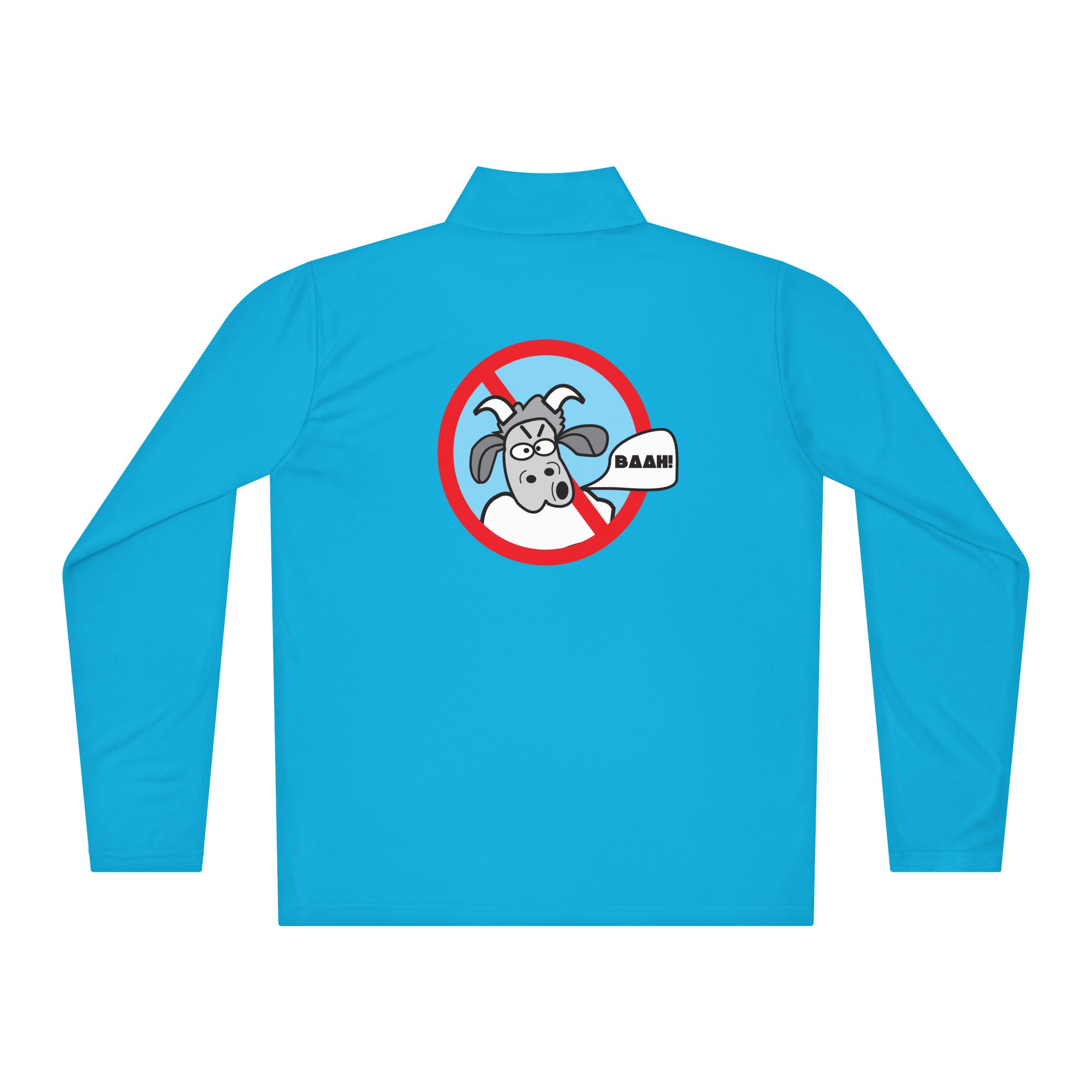 Only In Boston™ | Baah | Quarter Zip Pull Over | New England Teal
