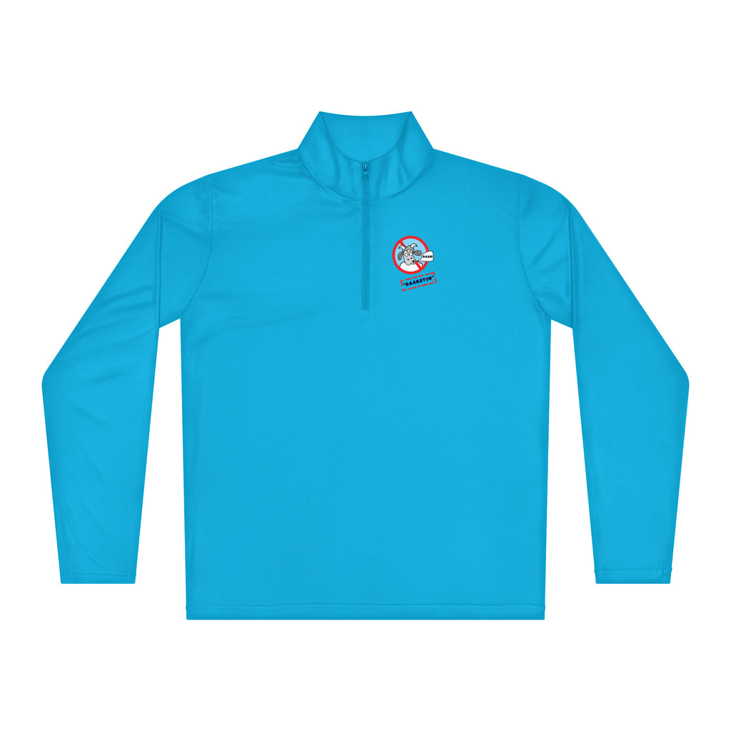 Only In Boston™ | Baah | Quarter Zip Pull Over | New England Teal