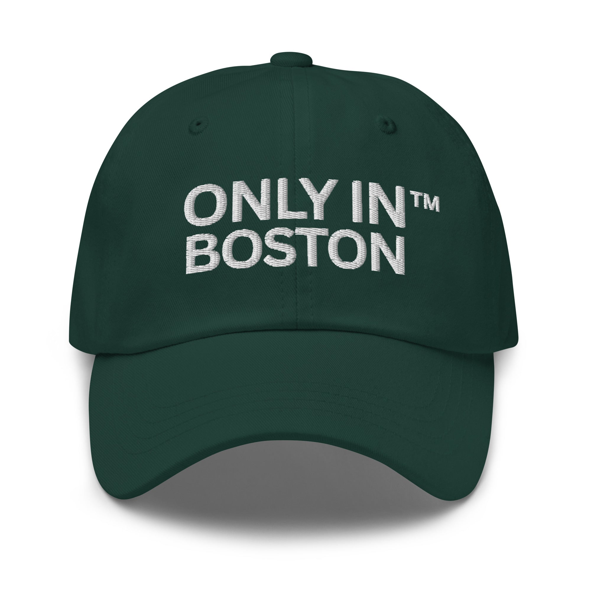 Only In Boston - City Life - Dad Hat - Irish Green