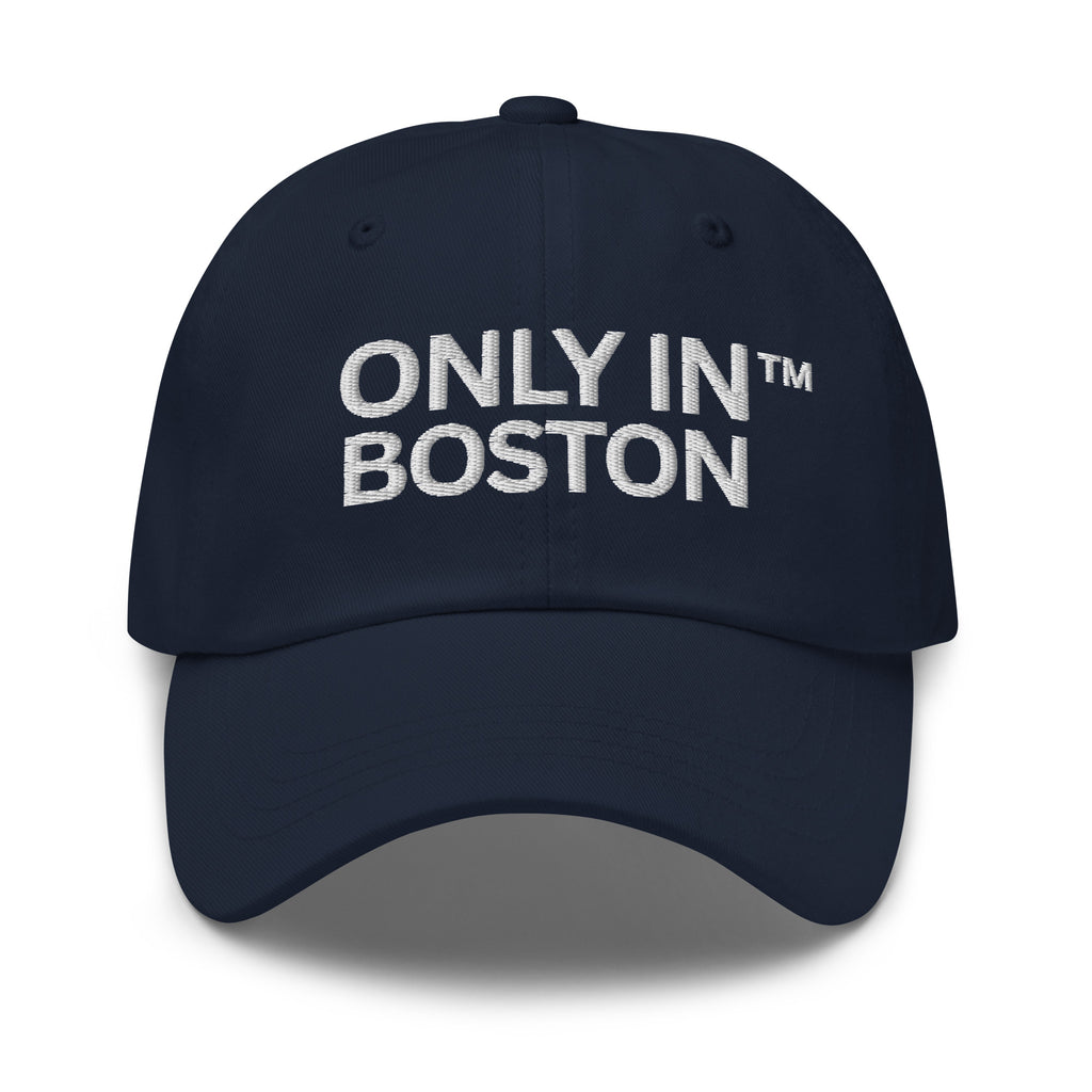 Only In Boston - City Life - Dad Hat - Kenmore Navy