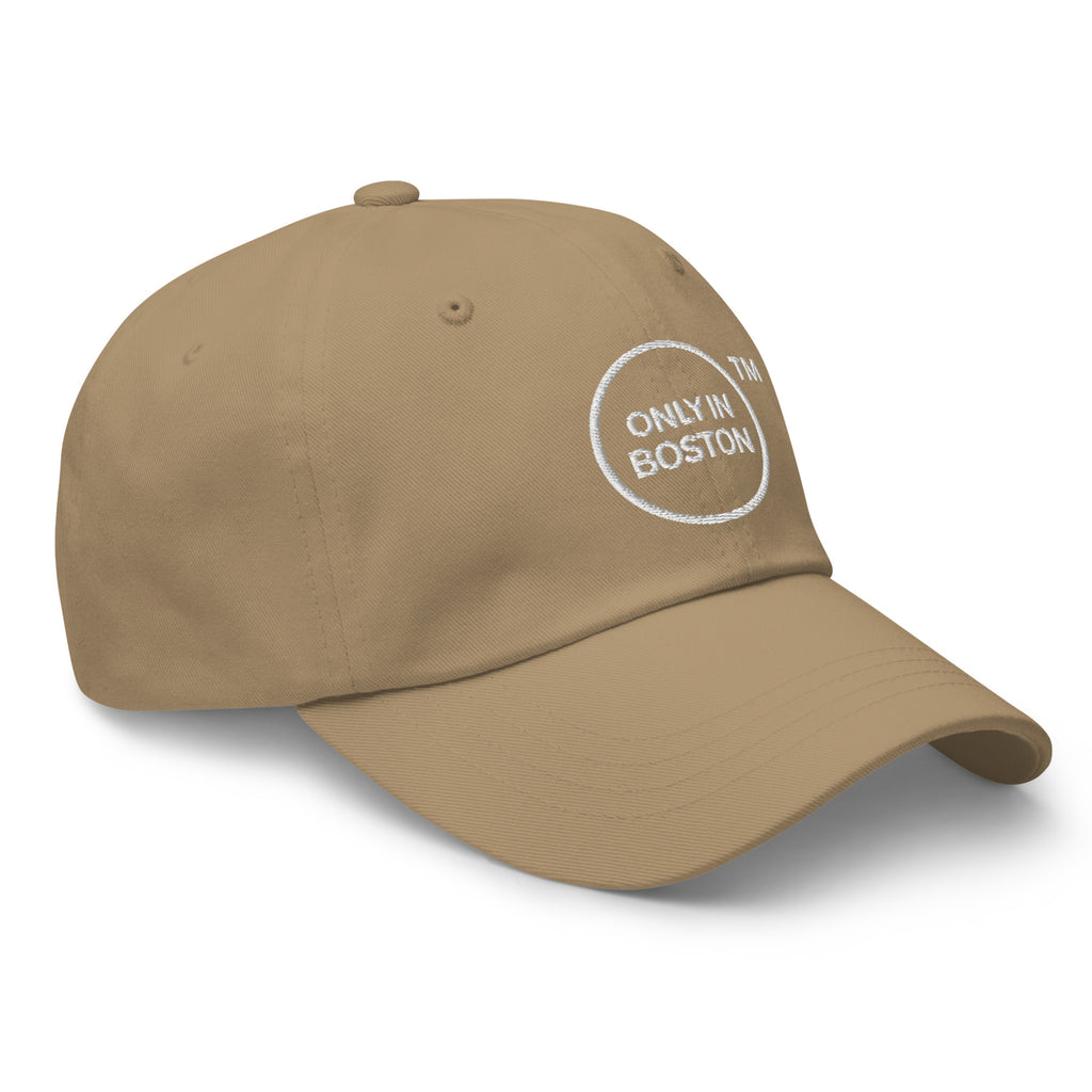 Only In Boston - Full Circle - Dad Hat - Khaki