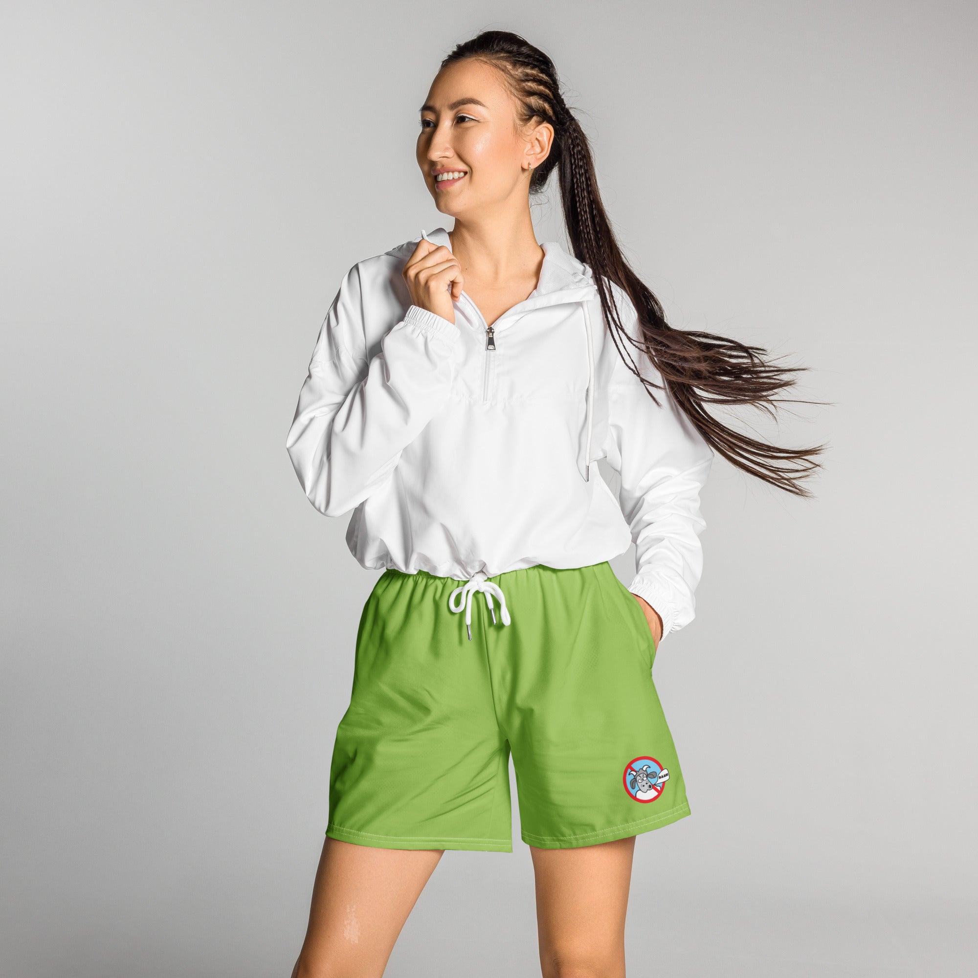 Only In Boston™ | Baah | Shorts | Trolley Green 1