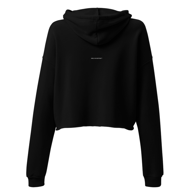Black hoodie on a white background
