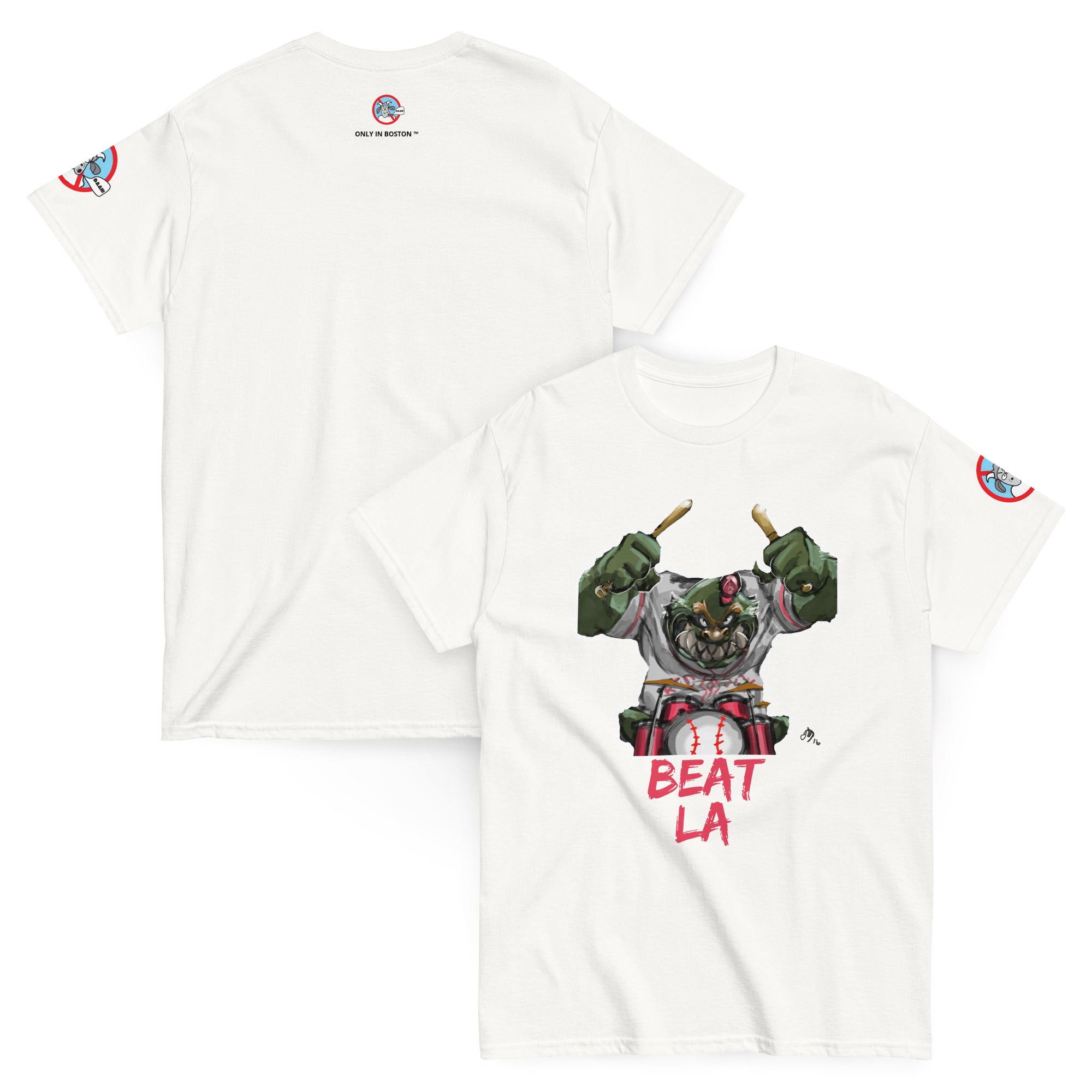 Only In Boston | Beat LA | White